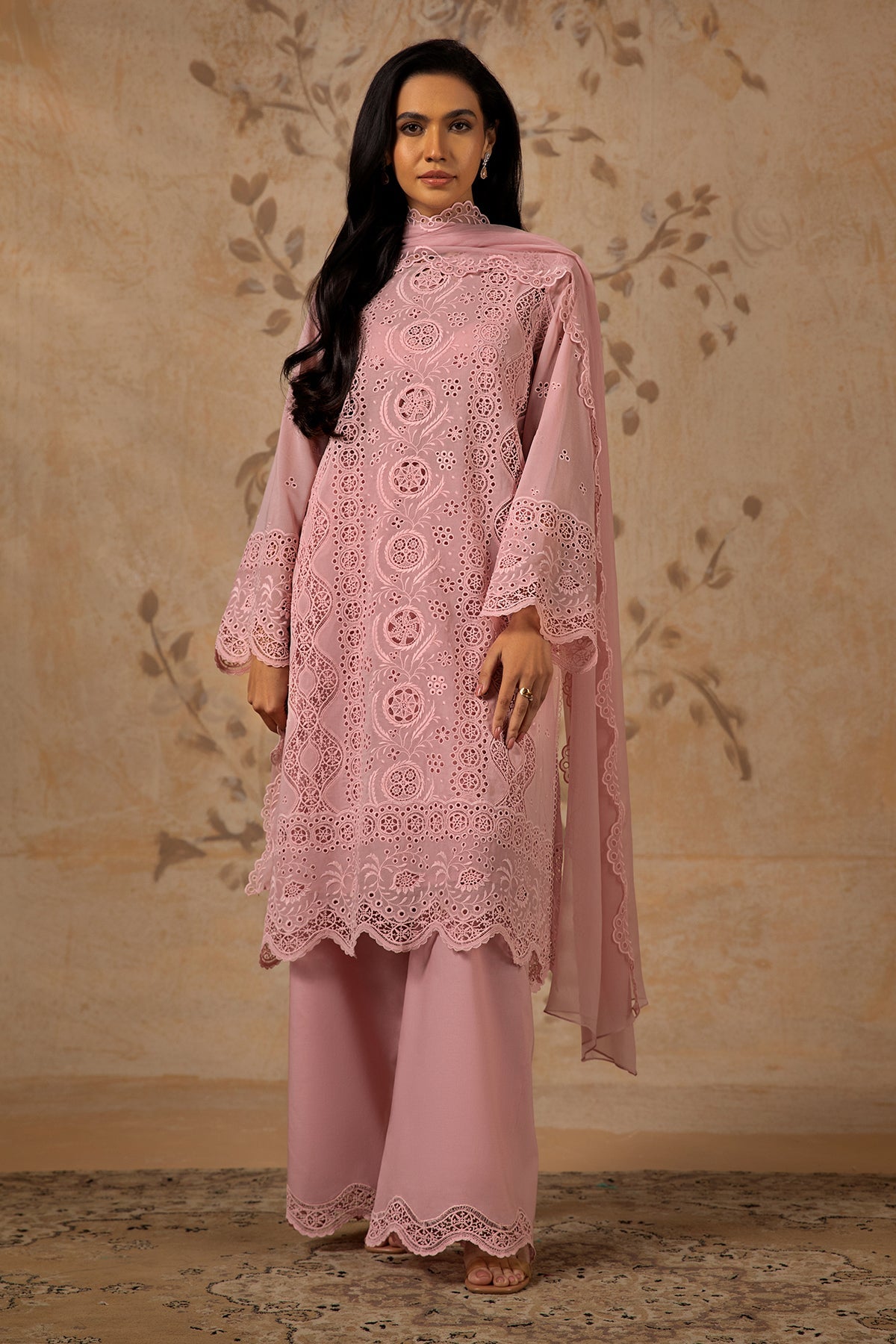 4 Piece - Premium Pure Voile Suit - MC 1703