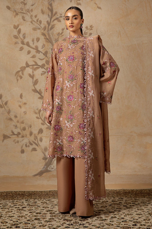 4 Piece -  Embroidered Suit - MC1610-2