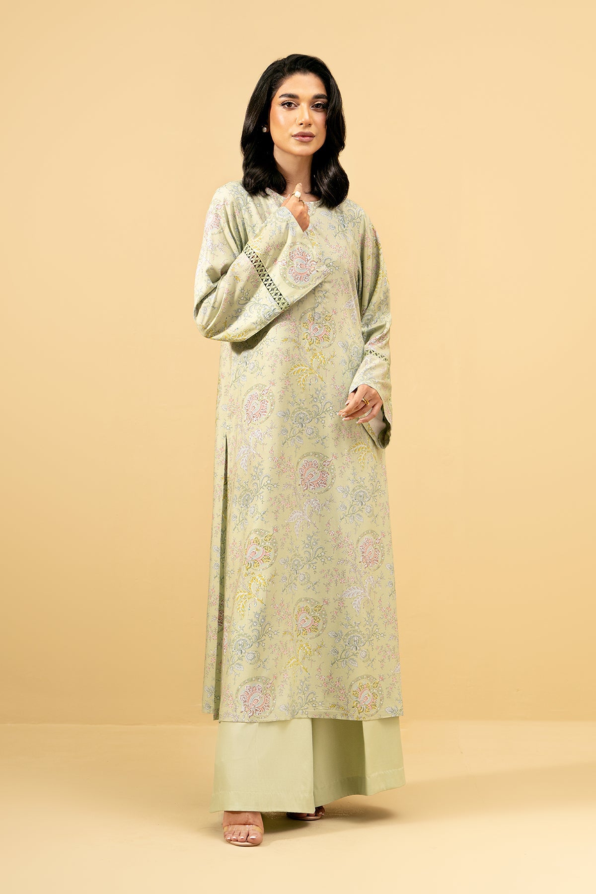 2 Piece - Printed Percale Suit