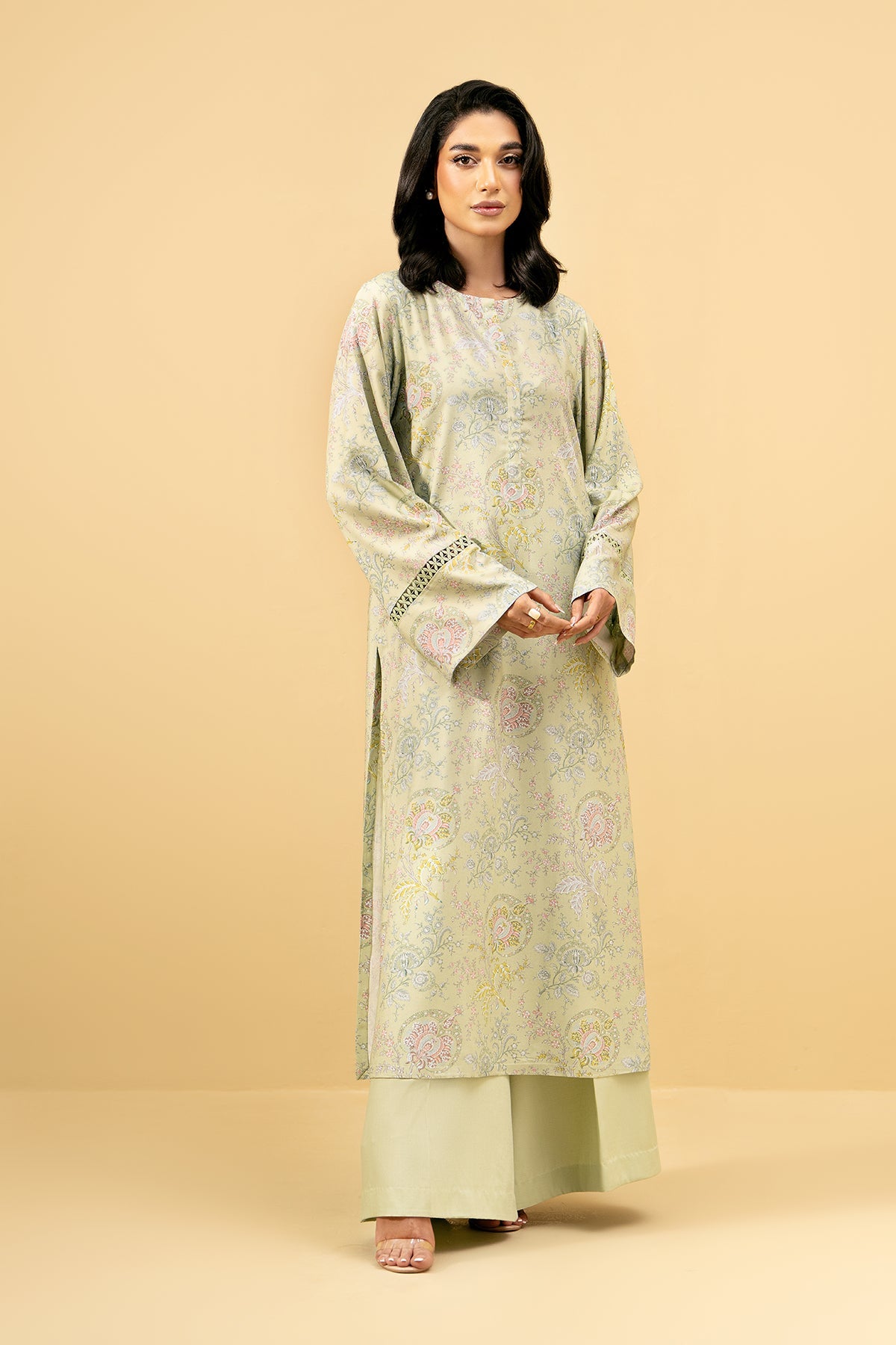 2 Piece - Printed Percale Suit