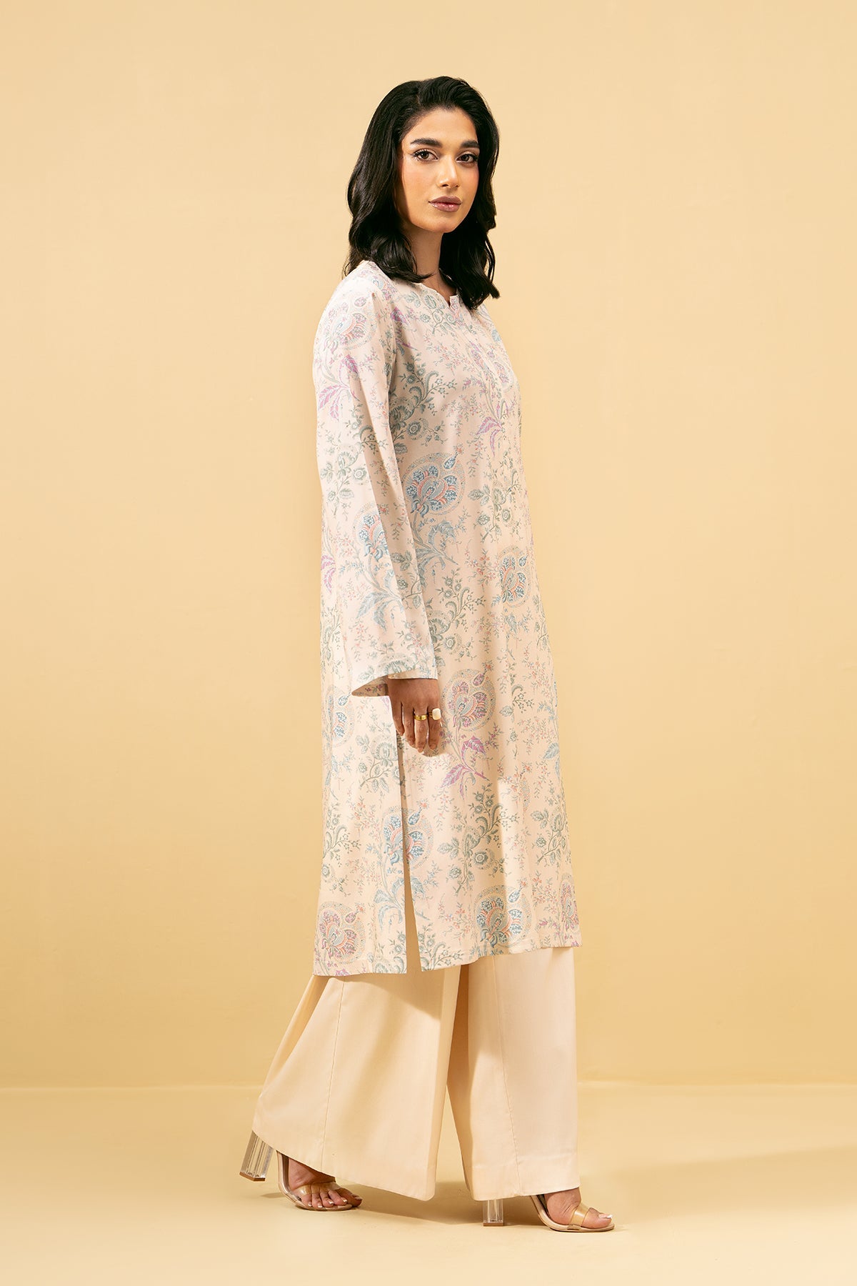 2 Piece - Printe Percale Suit