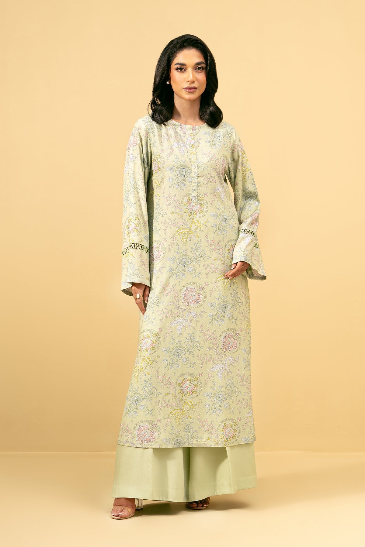 2 Piece - Printed Percale Suit