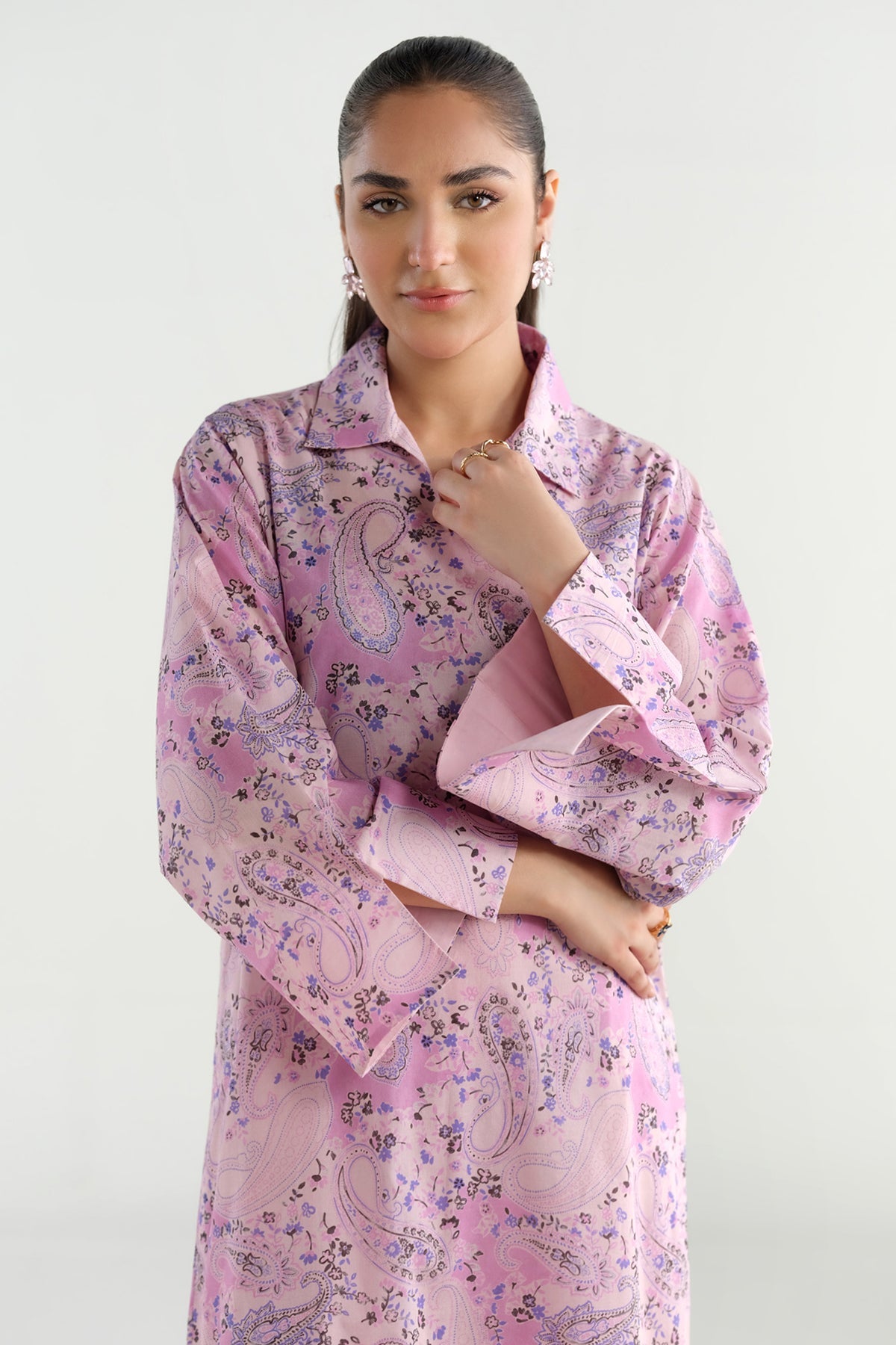 2 Piece - Printed Suit - C6209