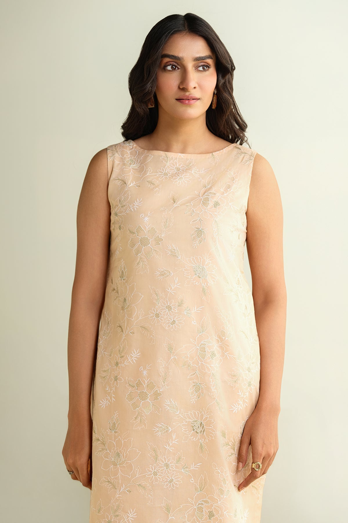 2 Piece - Embroidered Suit - E1647