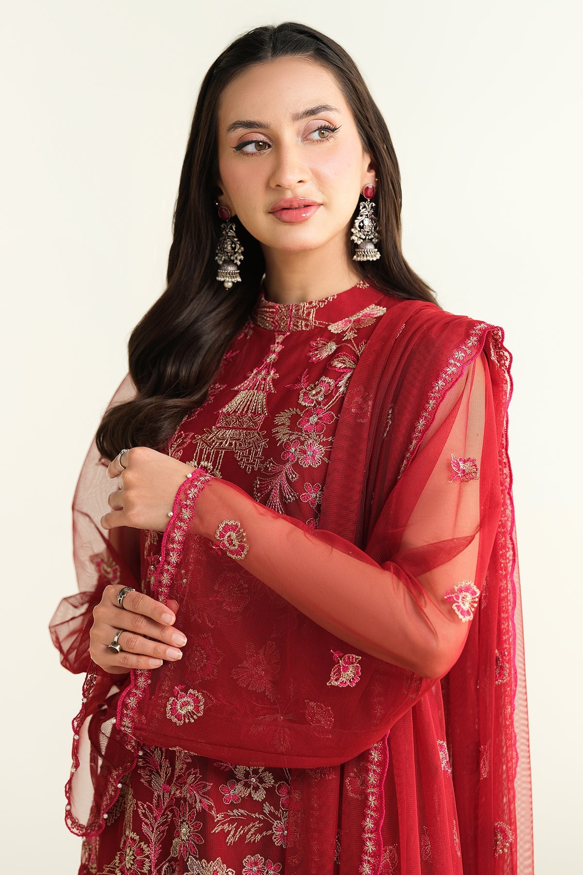 4 Piece - Embellished Suit - E1662