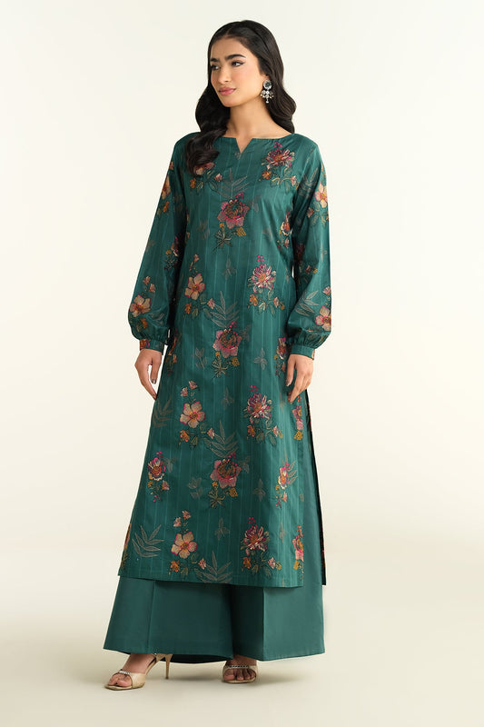 2 Piece - Embroidered Suit - E1673