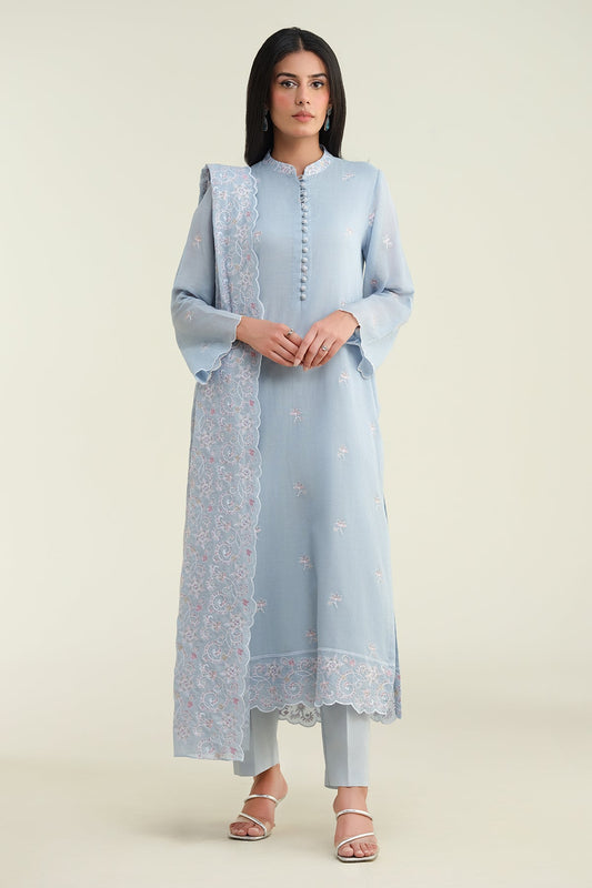 4 Piece-Embroidered Suit-E1701