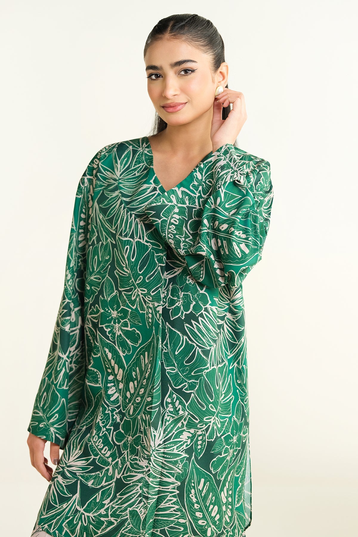 2 Piece- Printed Suit- KPS25-P3439