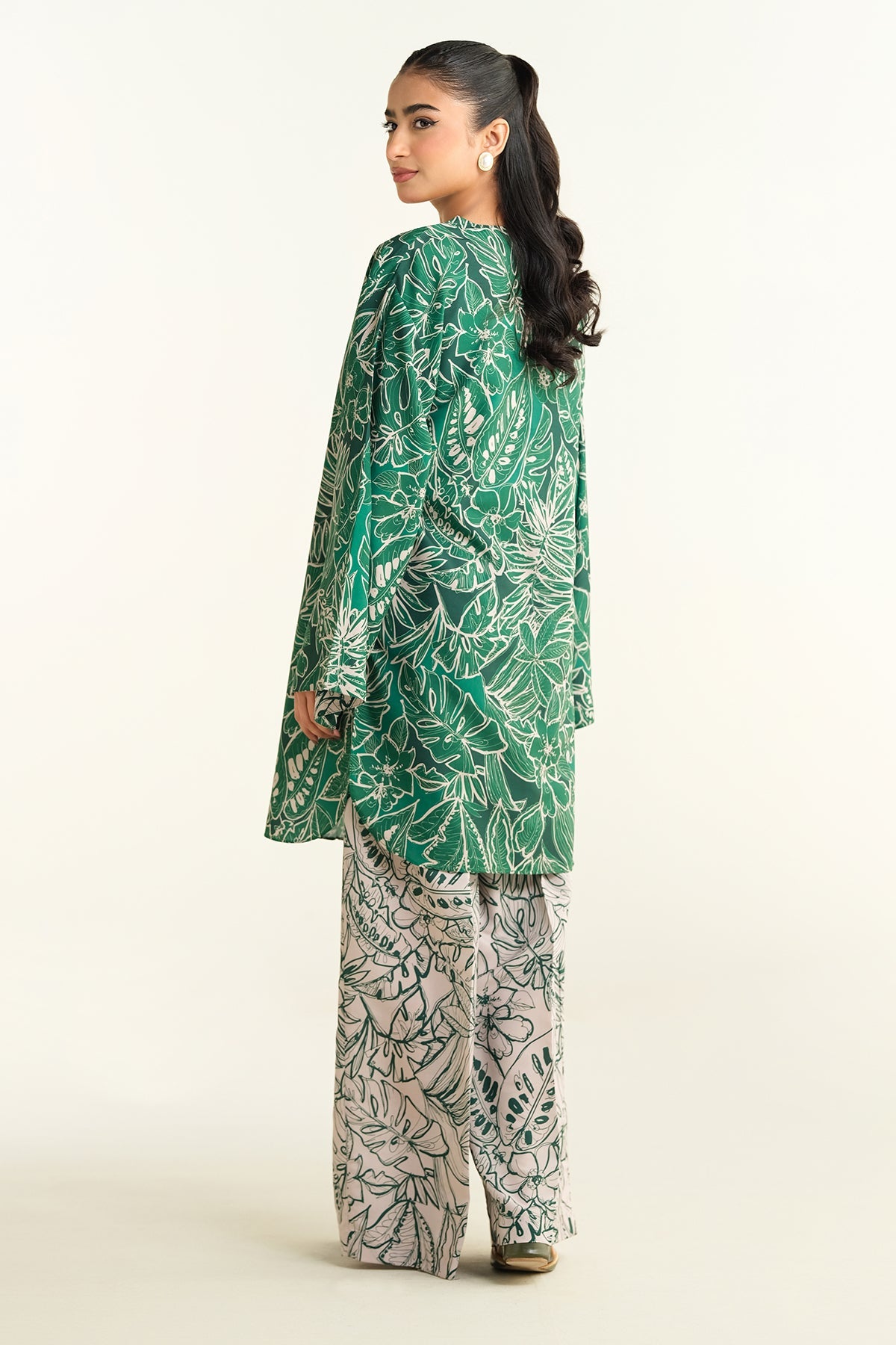 2 Piece- Printed Suit- KPS25-P3439
