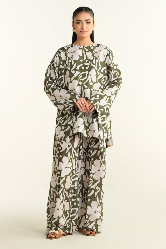 2 Piece-Printed Suit-KPS25-P3455