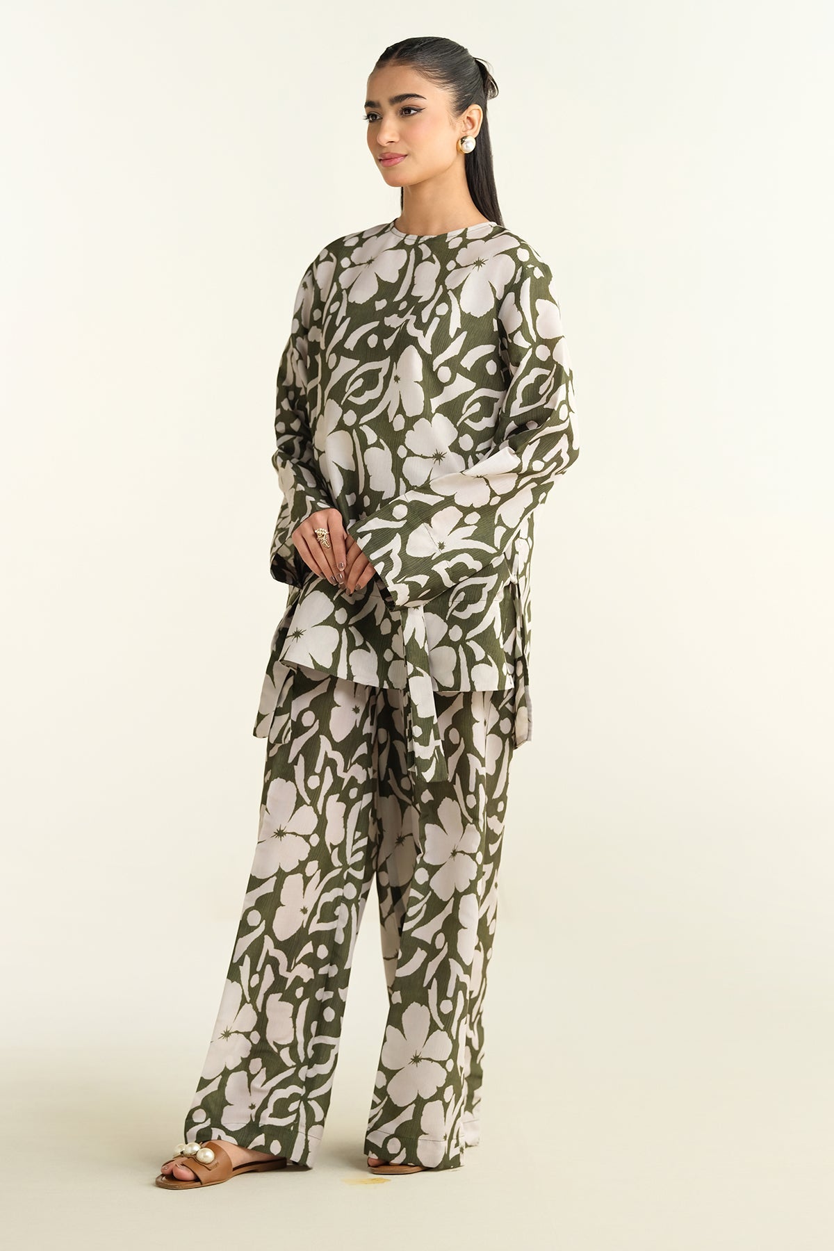 2 Piece-Printed Suit-KPS25-P3455