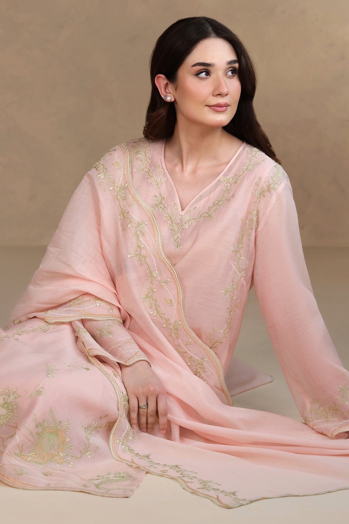 4 Piece-Embroidered Suit-MC1801-2