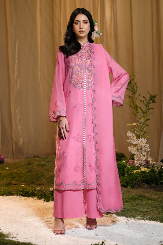 4 Piece - Embroidered Suit - MCP1702-2