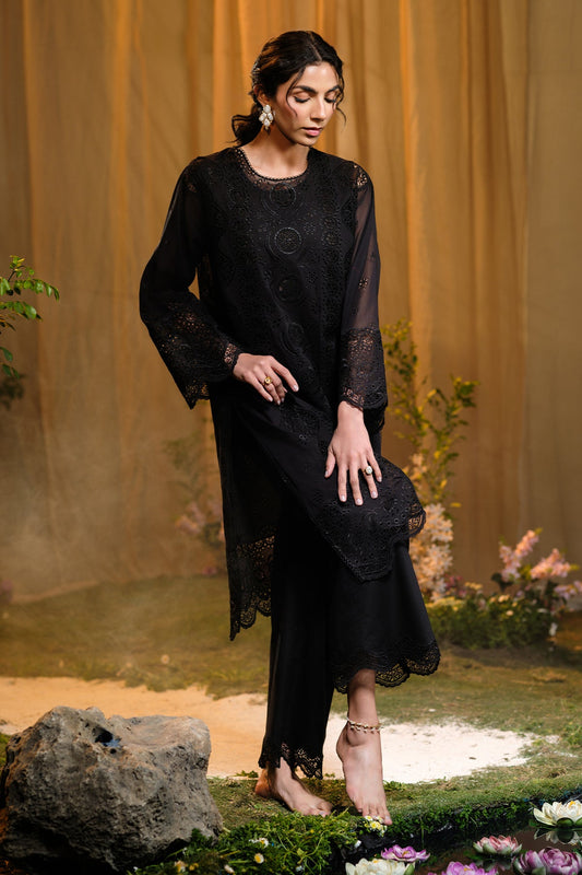 3 Piece - Embroidered Suit - MCP1723-1
