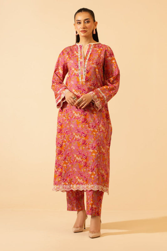 2 Piece- Printed Suit-KPA24-P3023-23