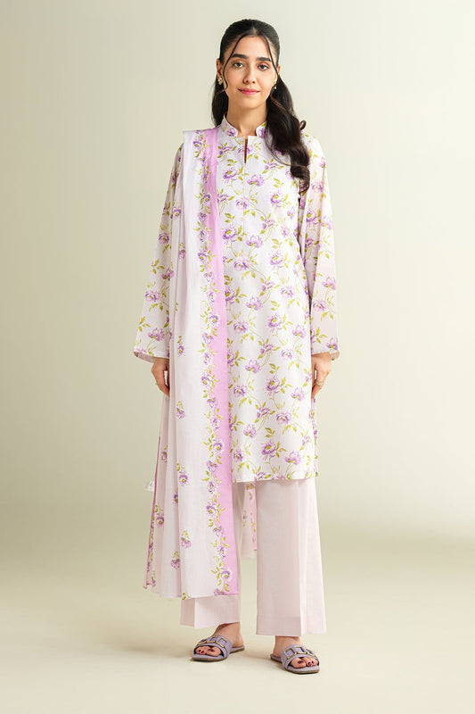 3 Piece - Printed Suit - X6104