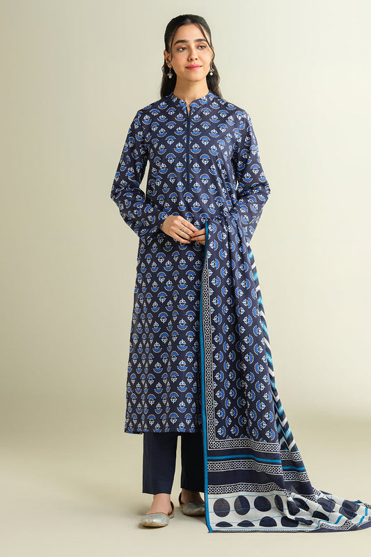 3 Piece - Printed Suit - X6130