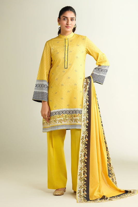 3 Piece - Printed Suit - X6150