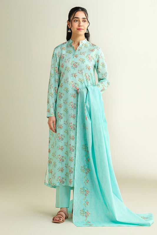 3 Piece - Printed Suit - X6151