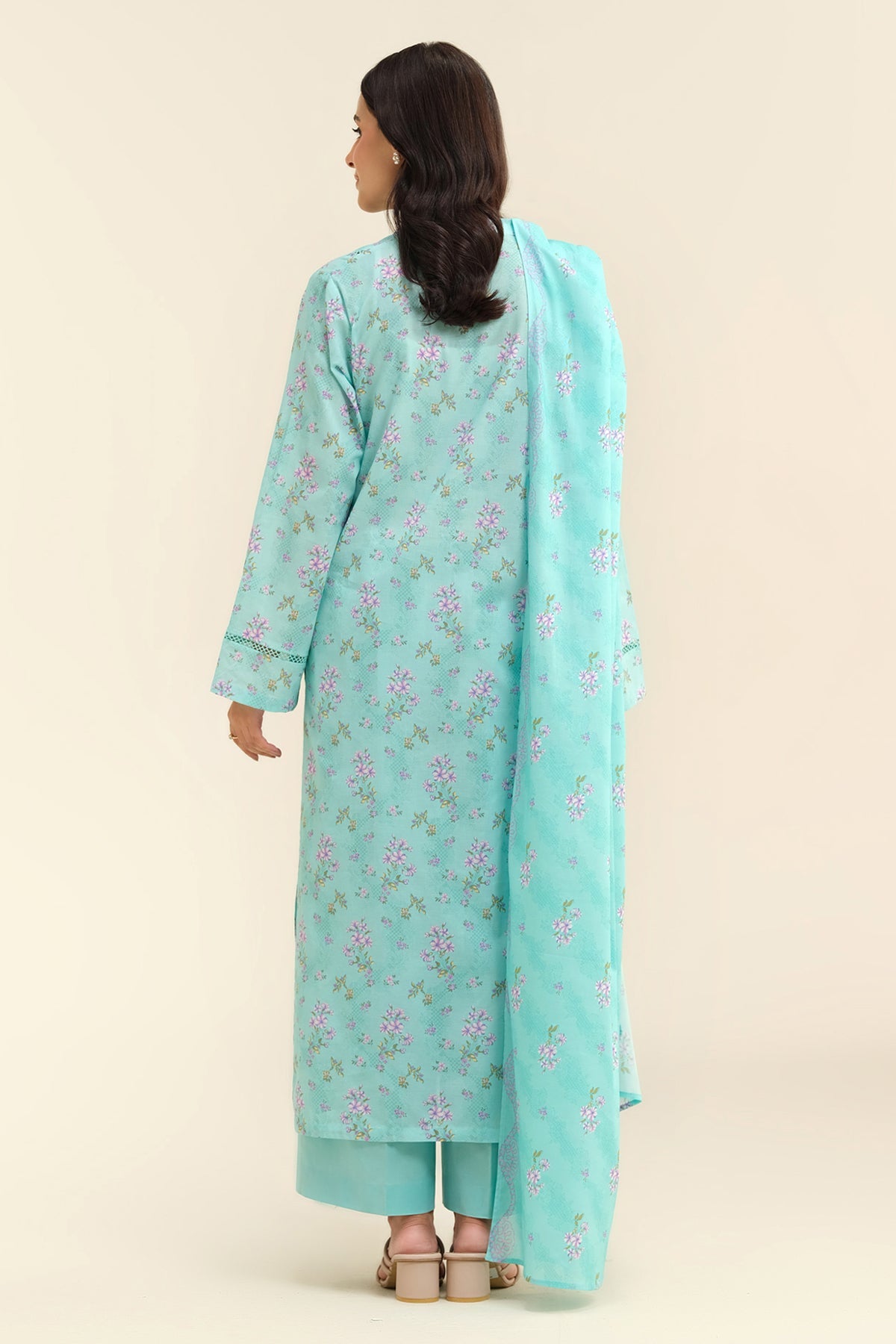 3 Piece - Printed
 Suit - X6207