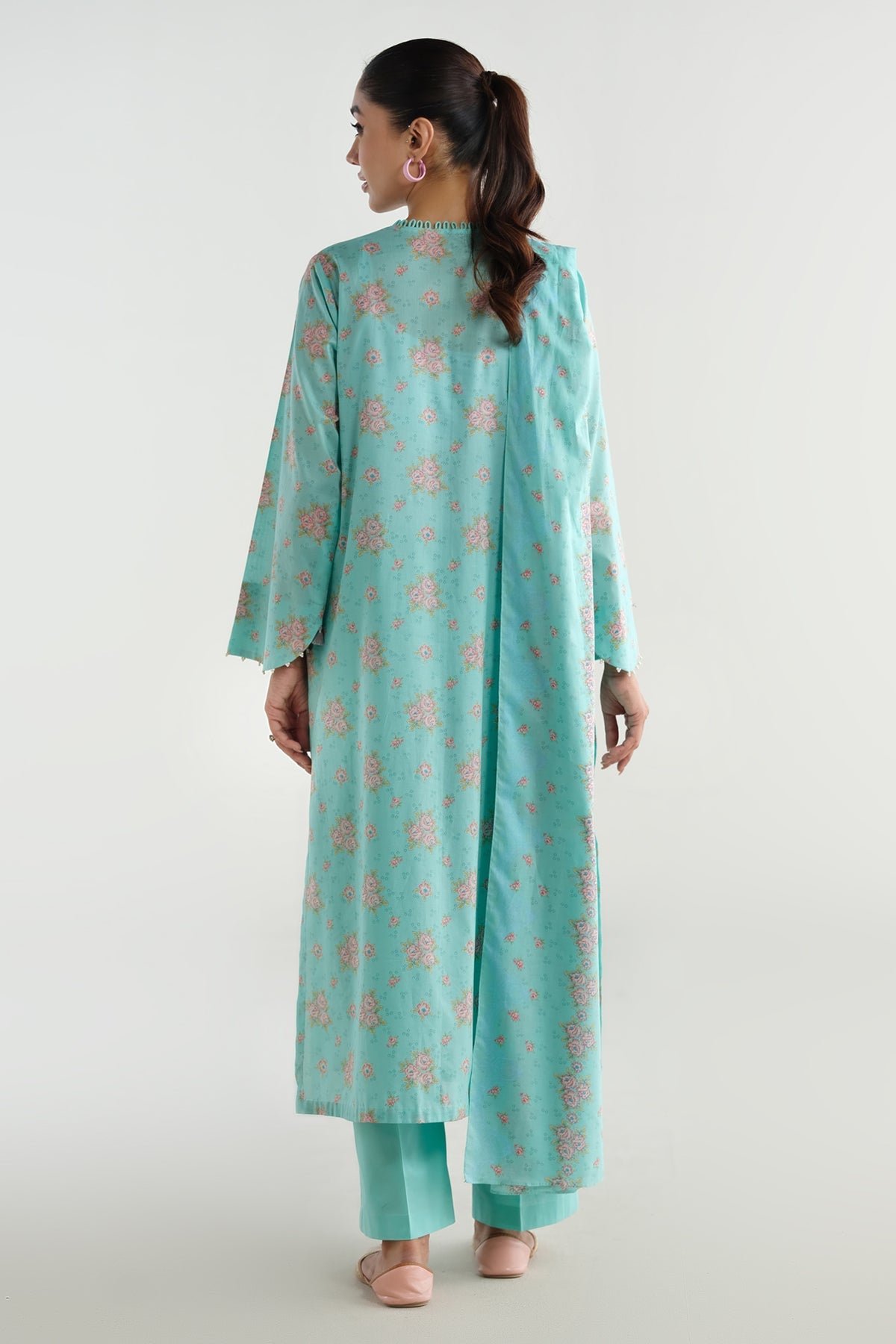 3 Piece - Printed
 Suit - X6208