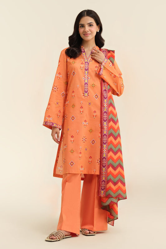 3 Piece - Printed
 Suit - X6211