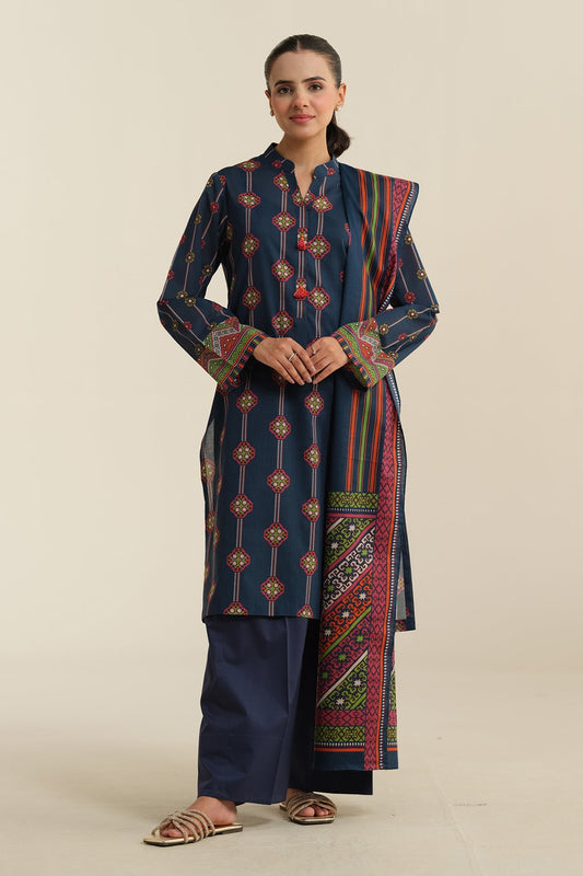 3 Piece - Printed
 Suit - X6228