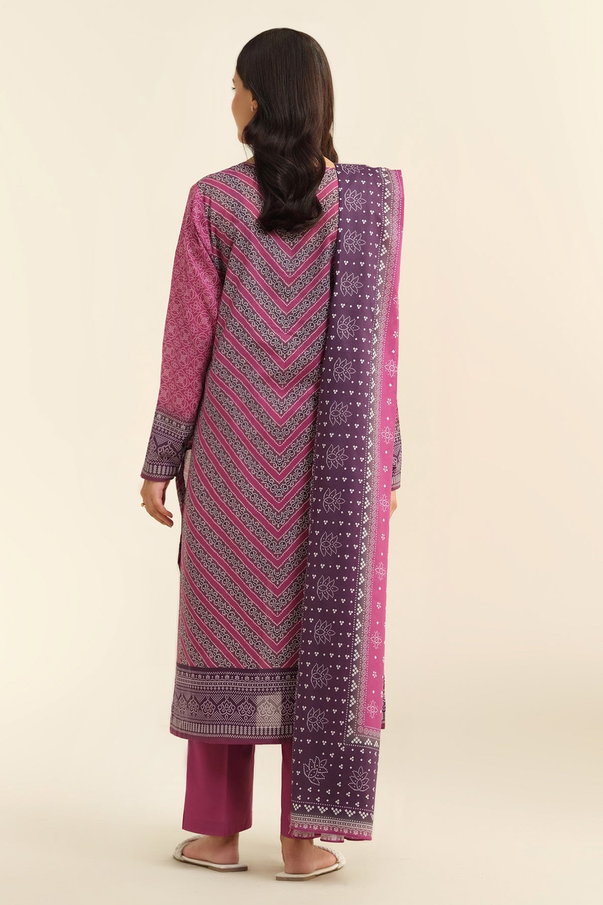 3 Piece - Printed
 Suit - X6230
