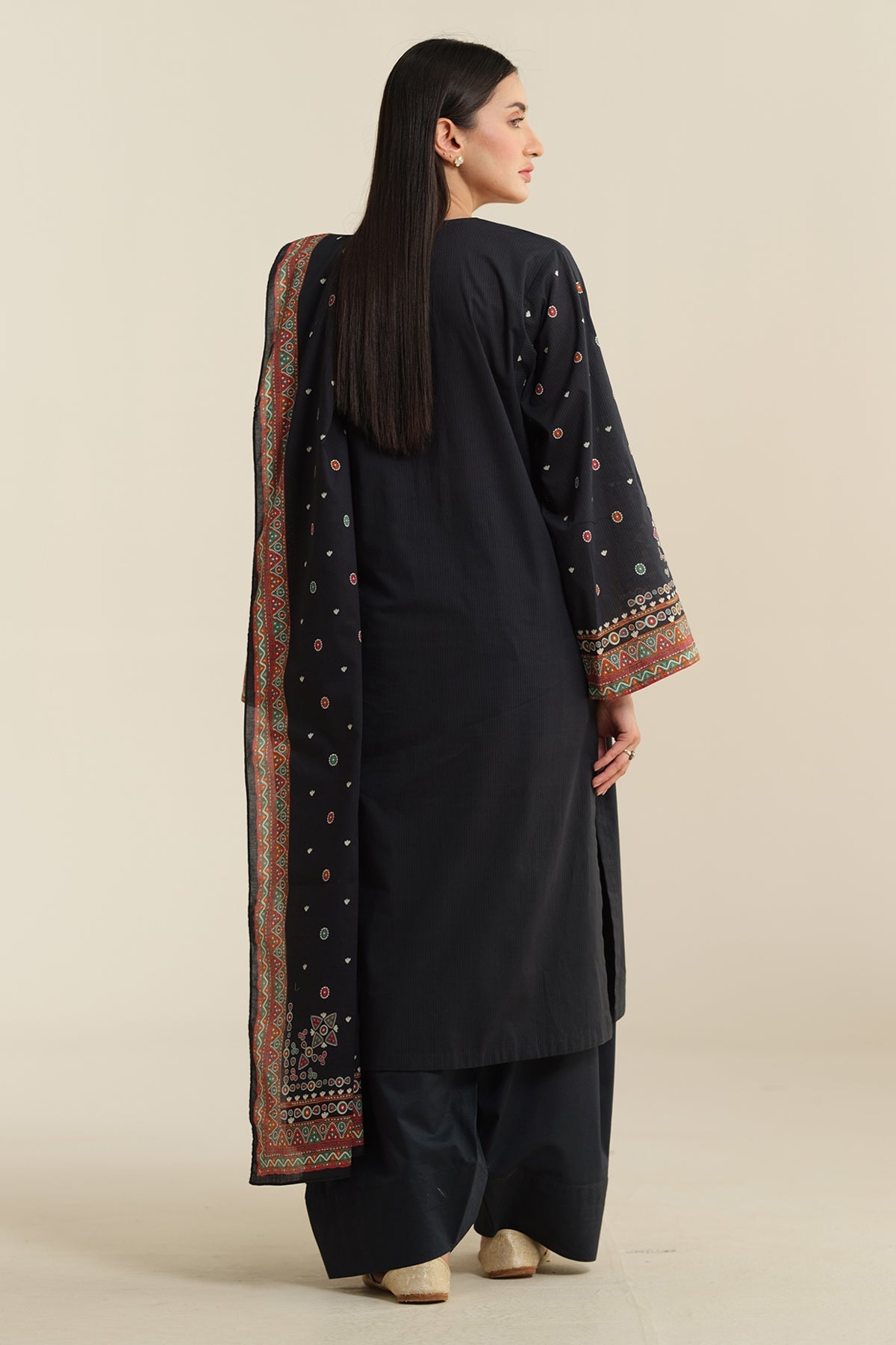 3 Piece - Printed
 Suit - X6234