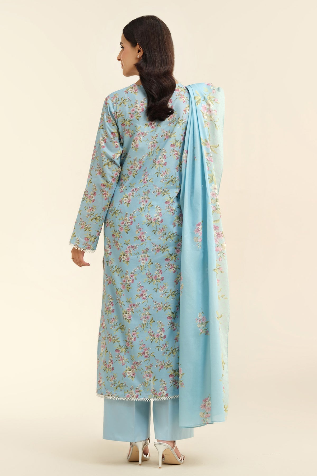 3 Piece - Printed
 Suit - X6244
