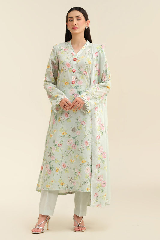 3 Piece - Printed
 Suit - X6249