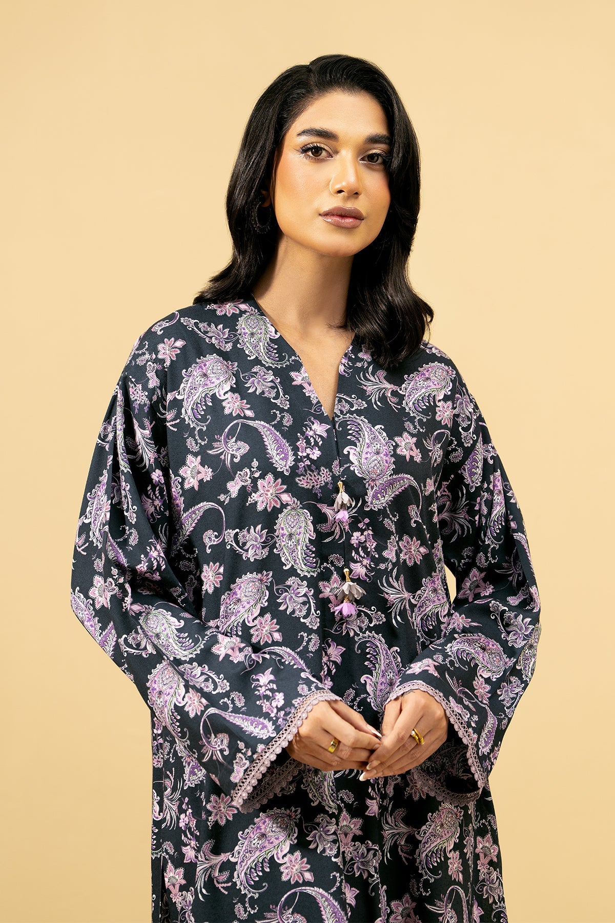 2 Piece - Printed Percale Suit