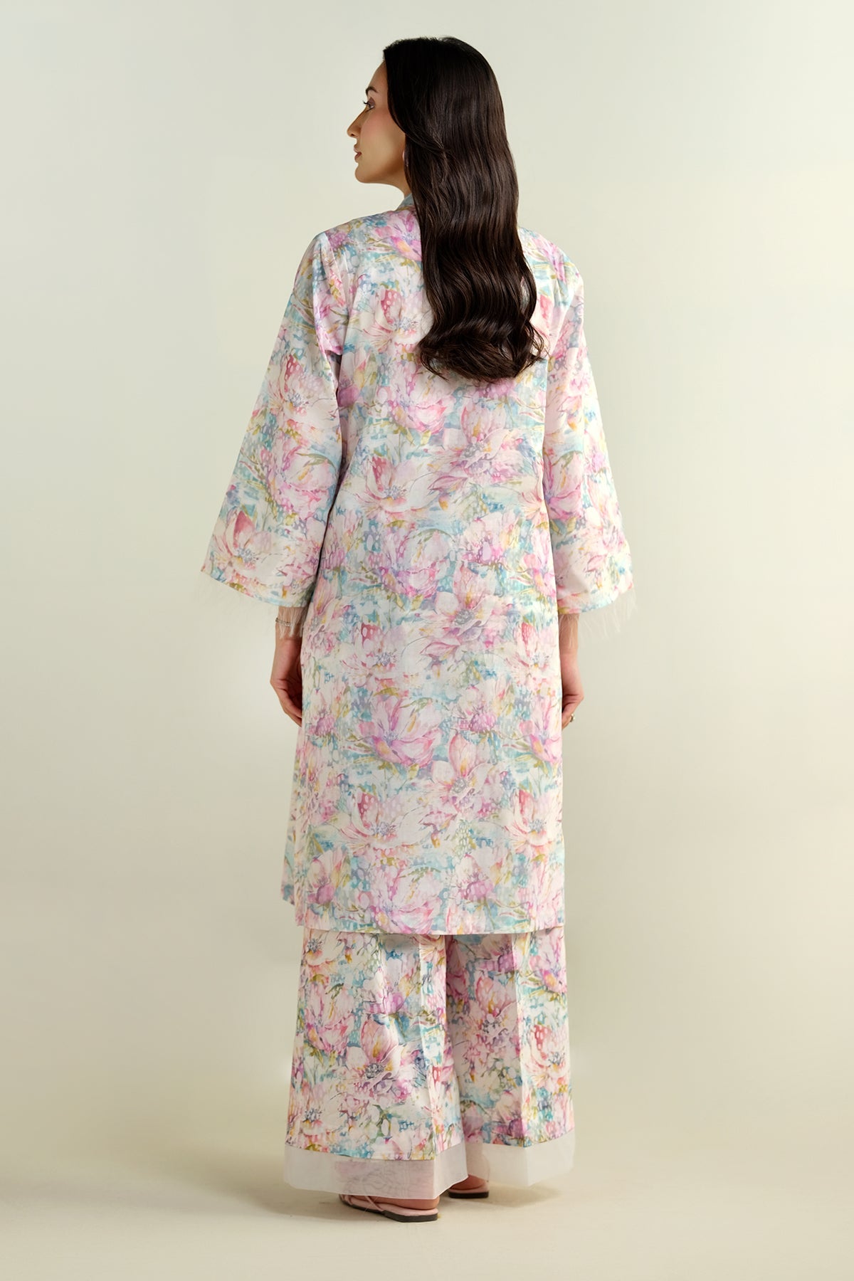 2 Piece - Printed Suit - C6116