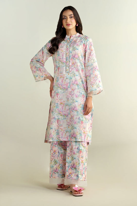 2 Piece - Printed Suit - C6116