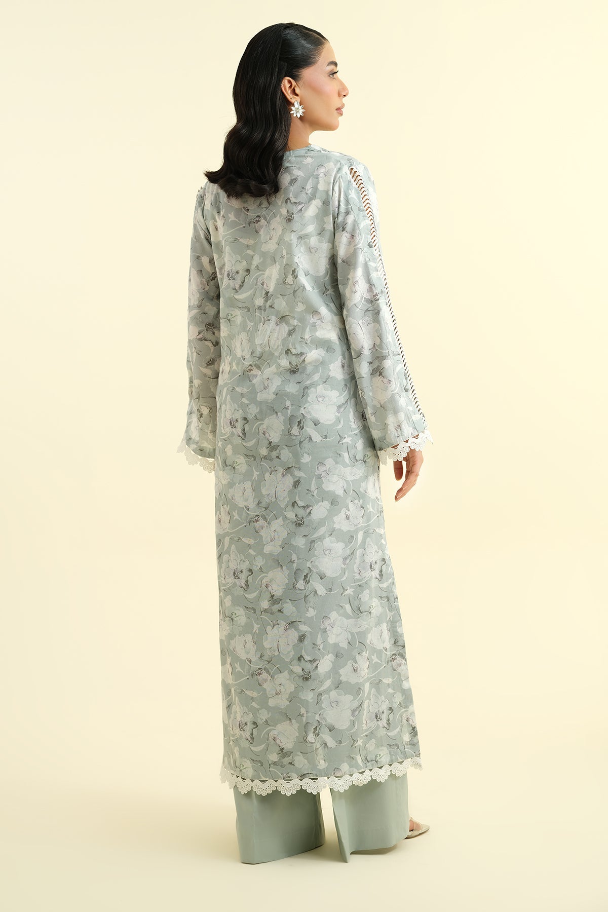 2 Piece - Printed Suit - C6208