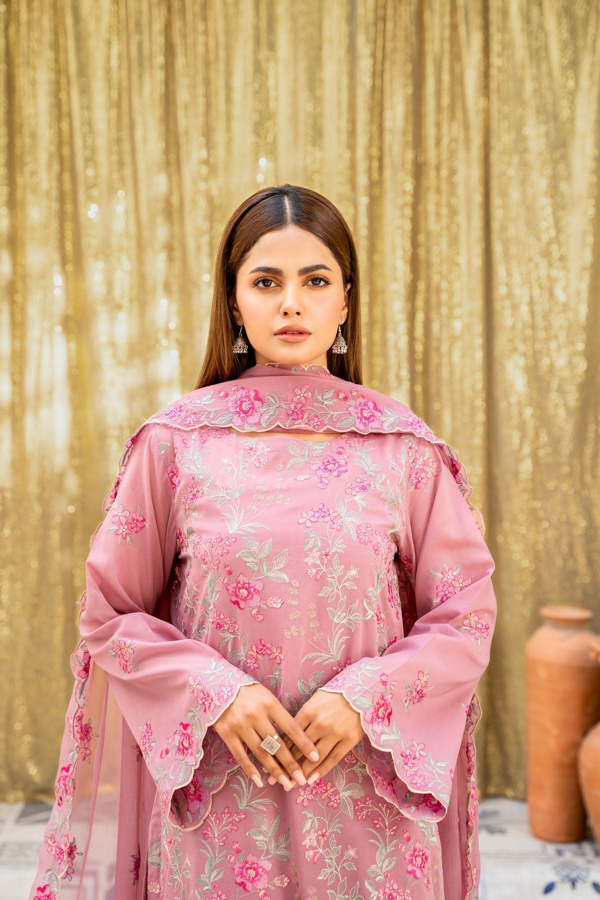 3 Piece Swiss Lawn Suit - E1329-35