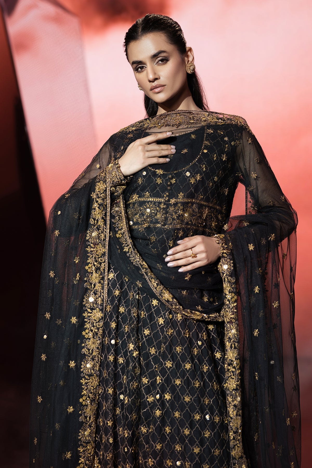 4 Piece - Embellished Suit - E1668