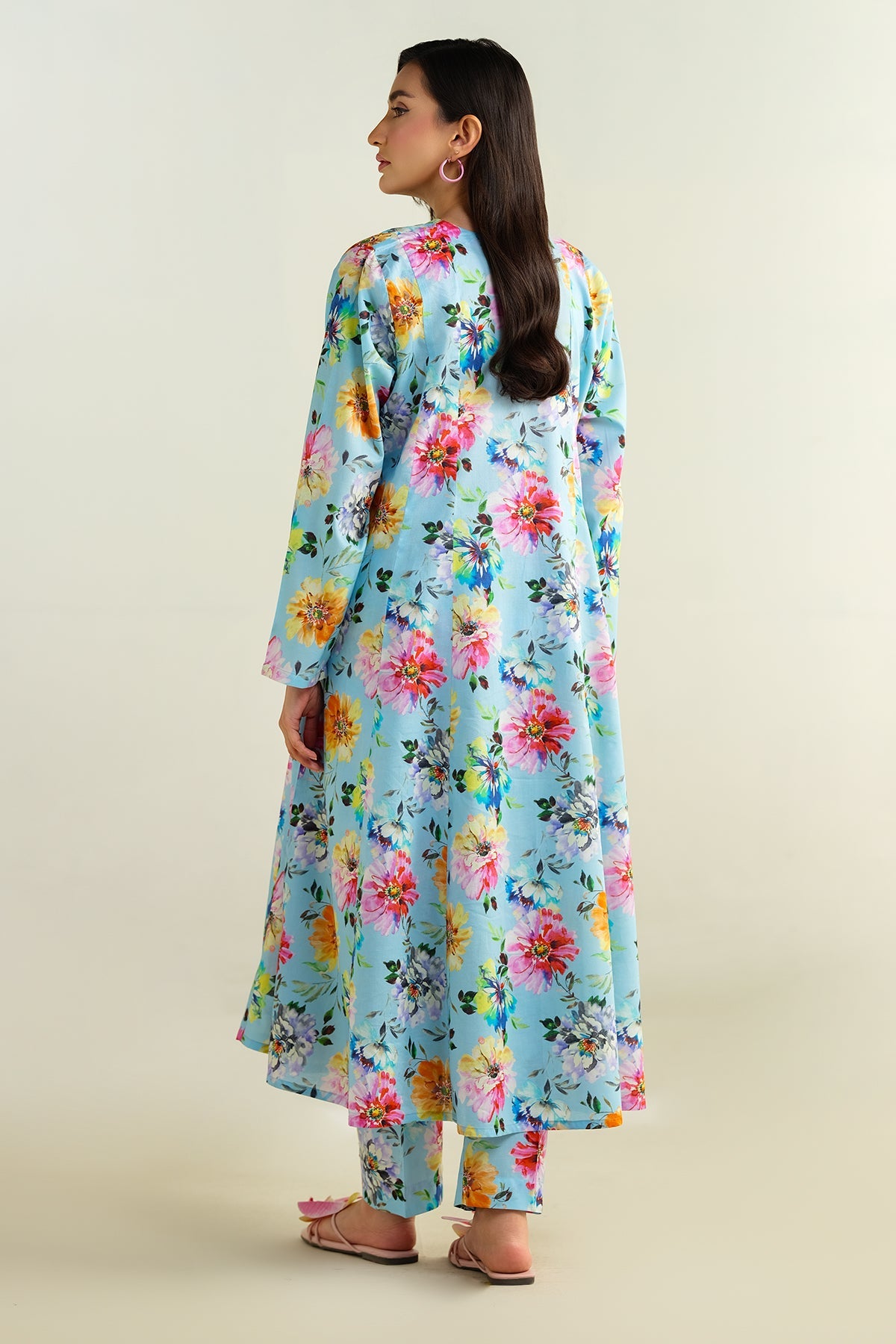 2 Piece- Printed Suit-KPS25-P3211