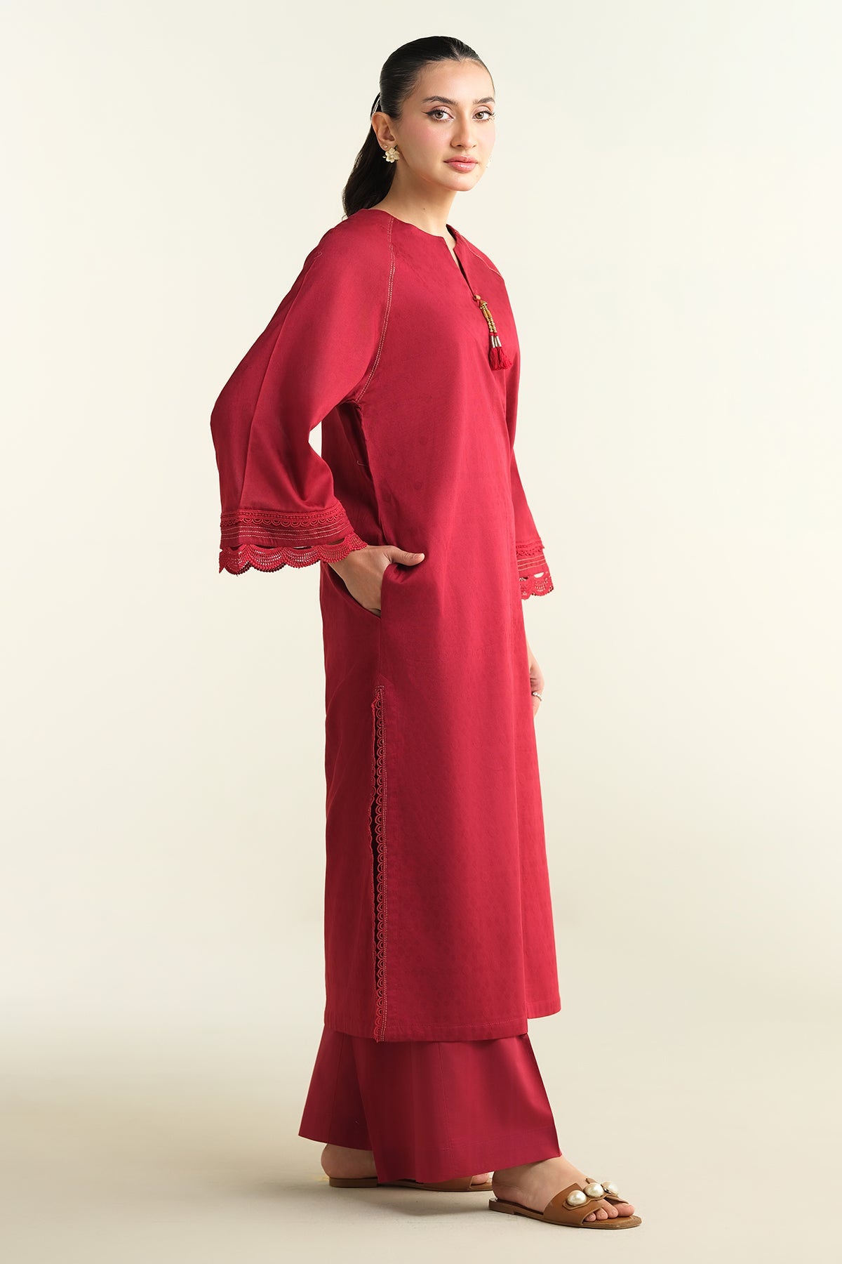 2 Piece - Embellished Suit - KPS25-P3581