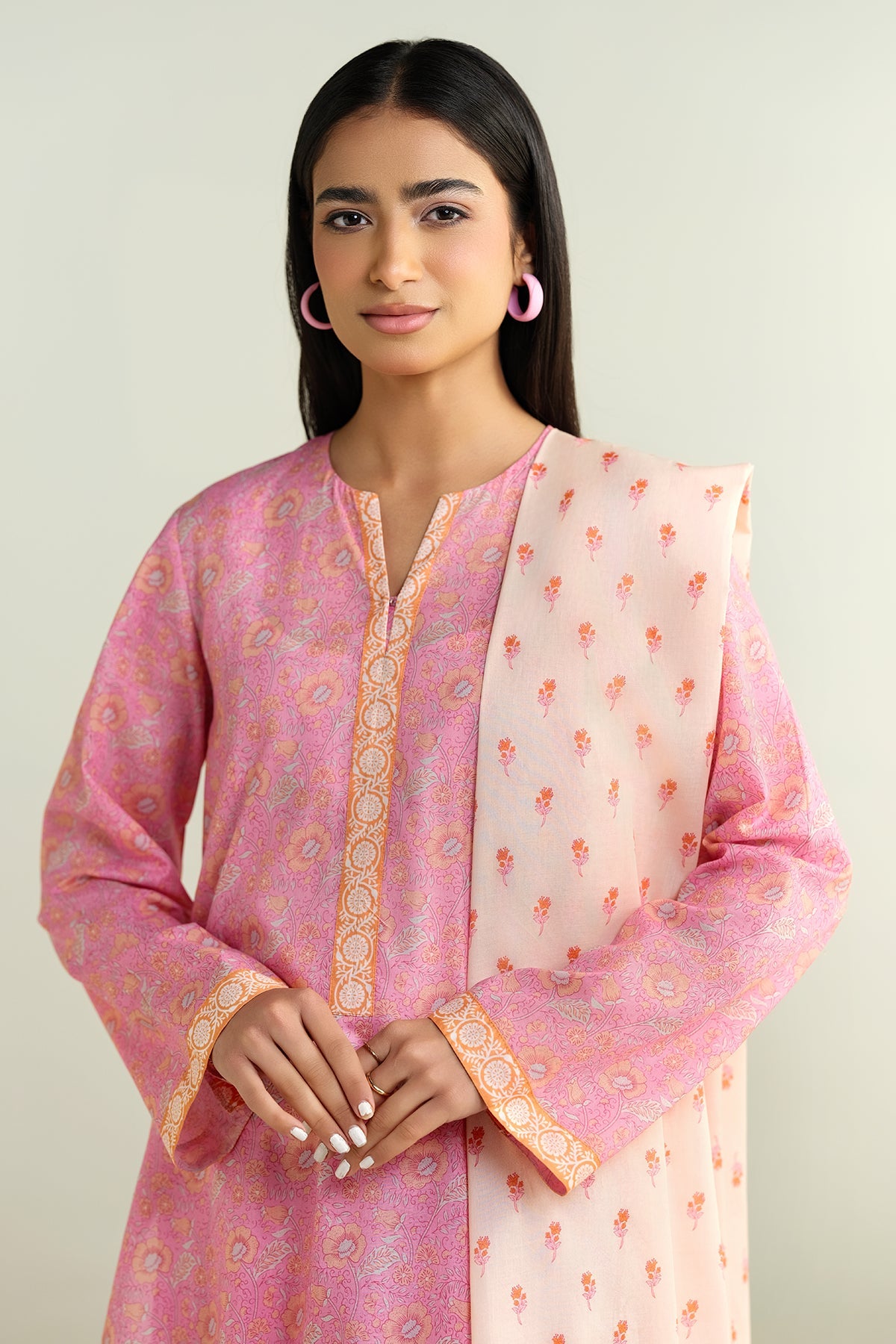 3 Piece - Printed Suit - X6120