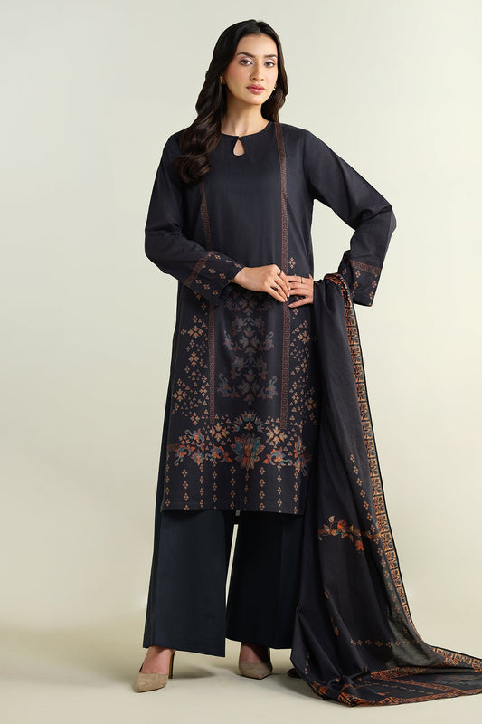 3 Piece - Printed Suit - X6137