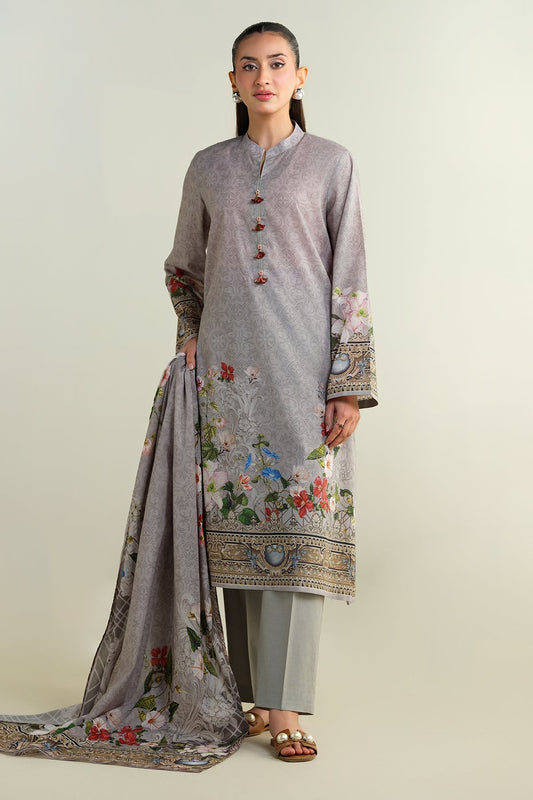3 Piece - Printed Suit - X6143
