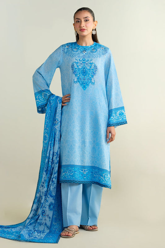 3 Piece - Printed Suit - X6155