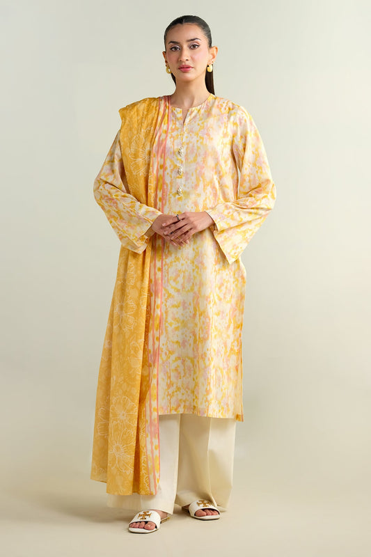 3 Piece - Printed Suit - X6156