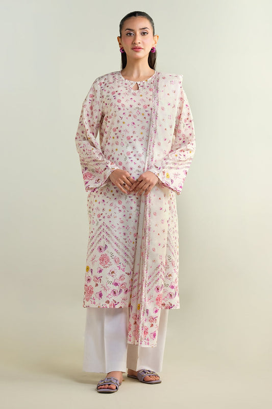 3 Piece - Printed Suit - X6159